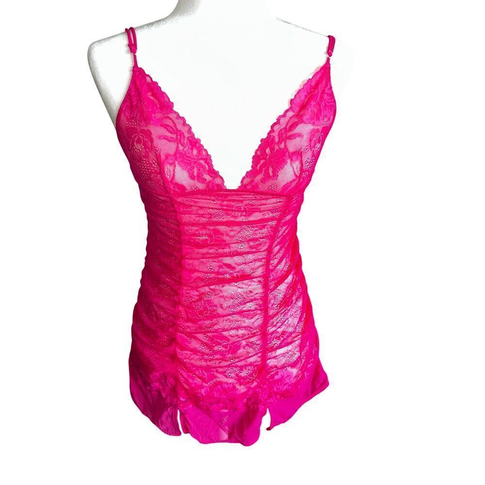 Y2K hot pink victoria's Secret lingerie size small